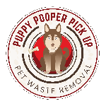 Puppy Pooper Pick up, South jordan, logo