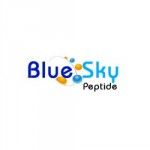 Blue Sky Peptide, Palm Beach, logo