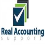 Real Accounting Support, chicago heights, logo