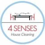 4 Senses House Cleaning, Madison, logo