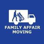 Family Affair Moving, Orange, logo