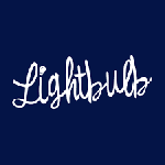 light bulbed tech, Wilmington, logo