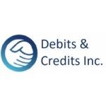 Debits n Credits, Calgary, logo
