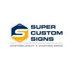 Super Custom Signs, Warner Robins, logo