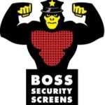 Boss Security Screens, Las Vegas, logo