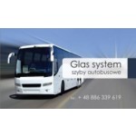 GLASS  SYSTEM SZYBY AUTOBUSOWE, Przeginia, Logo