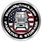 semi truck parking, Winston-Salem, logo