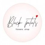 Black Petals Flowers, Jumeirah, logo