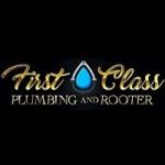 First Class Plumbing and Rooter, Riverside, logo