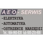 AEO Usługi elektryczne, ostrzenie narzędzi, Łódź, Logo