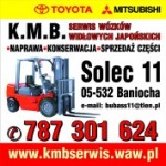 K.M.B.Serwis Wózków Widłowych, Baniocha (mazowieckie pow.piaseczno), Logo