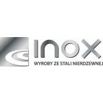 Inox. Produkcja wyrobów ze stali nierdzewnej. Balustrady, Poręcze., Łomża, Logo