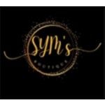 Sym's Boutique Clothing, new york, logo