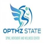 OPTMZ STATE Spine, Movement and Wellness Center, Tracy, logo