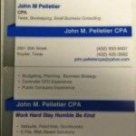 John M Pelletier, CPA, Burleson, logo