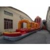 5006315- Commercial Amusement Park Giant Inflatable Volcano Water Slip Slide with Pool