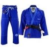Malino Professional Brazilian Jiu Jitsu Kimono Blue, Pearl Weave 550Gsm, Trouser 10oz Ripstop