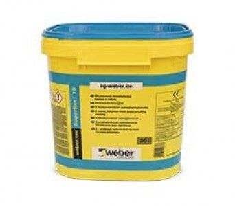 Elastyczna Grubowarstwowa Masa Uszczelniająca Weber.Tec Superflex 10 30l