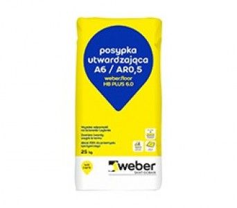 Posypka Utwardzająca Do Posadzek Betonowych Weber.Floor Hb Plus 6.0 25 Kg