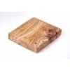 Deska z drewna oliwnego - blok 20 cm x 20 cm