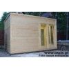 Domek ogrodowy 420x280 cm z sauną i kabiną prysznicową