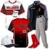 Baseball uniform set full kit with custom logo include jersey pant Jacket and cap