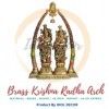 Brass Arch Krishna Radha Statue