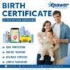 Birth certificate attestation