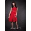 Sukienka czerwone groszki roz 36 38 40 42 model nr 105 scarlett